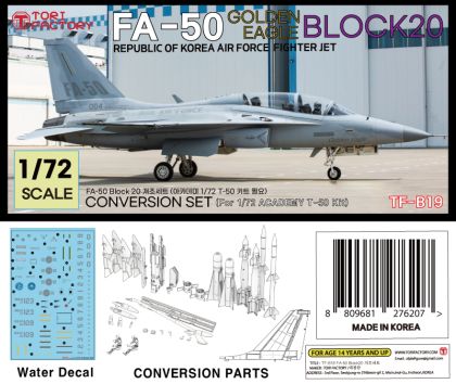 1:72 FA-50 Block 20 - Conversion Kit (for Academy Kits)