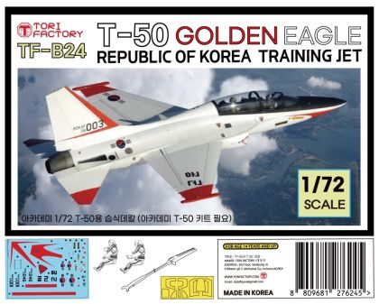 1:72 T-50 Golden Eagle ROK Training Jet Decal Set