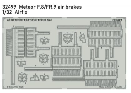 1:32 Gloster Meteor F.8 / FR.9 - Air Brakes for Revell