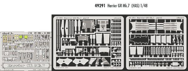 1:48 BAe Harrier GR.7 for Hasegawa