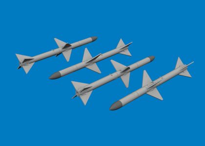 1:72  AIM-7 M Sparrow (3D-Printed)