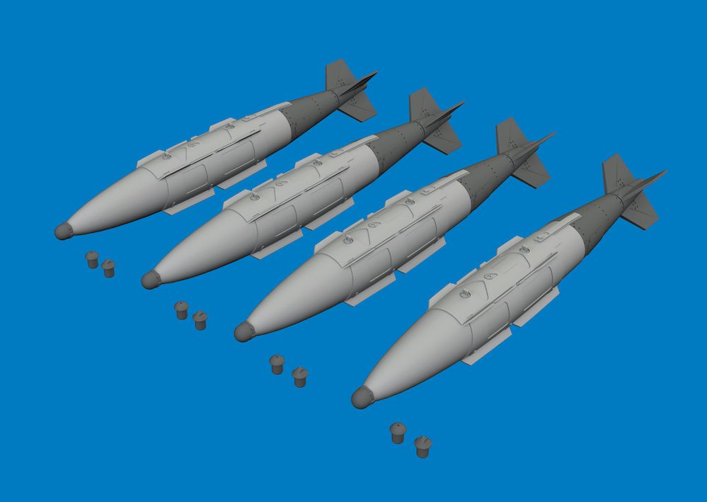 1:72 GBU-31 (V)1/B JDAM (3D-Printed)