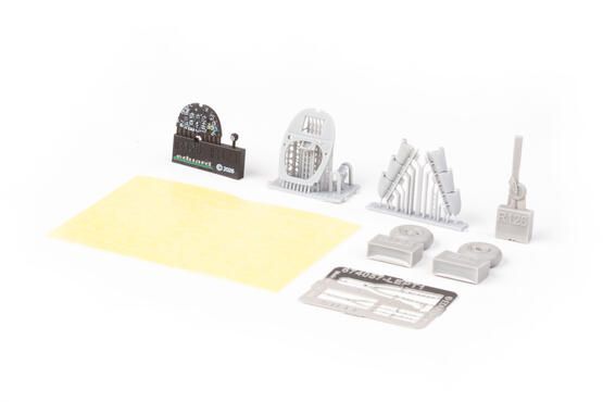 1:72 Spitfire Mk.Vb with Rounded Exhausts (for Eduard Kits) LÖÖKplus