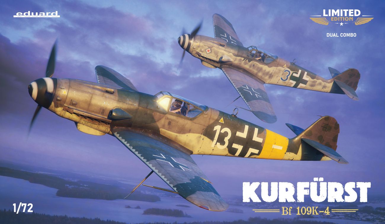 1:72 Bf-109K-4 KURF£RST DUAL COMBO