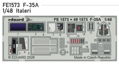 1:48 F-35A Lightning II - Zoom Set for Italeri