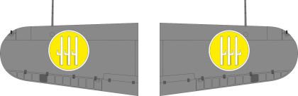 1:32 MC.200 Saetta - Wings National Insignia for Italeri