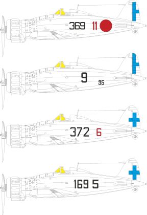 1:32 MC.200 Saetta - Tactical Marking for Italeri