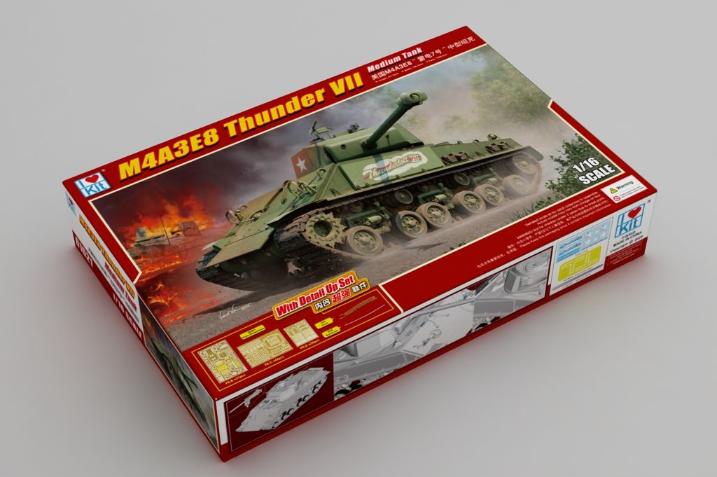 1:16 M4A3E8 Thunder VII - US Medium Tank