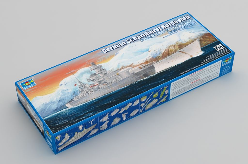 1:350 German Battle Cruiser Scharnhorst