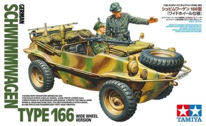 1:35 German Schwimmwagen Type 166 Wide Wheel Version