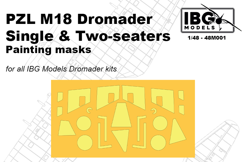 1:48 PZL M18 Dromader PAINTING MASKS