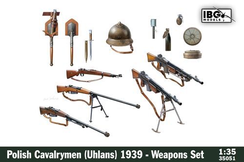 1:35 Polish Cavalrymen (Uhlans) 1939 Weapons Set