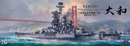 1:350 IJN battleship parallel world Yamato 1965