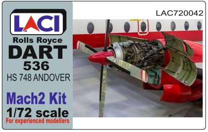 1:72 Andover - Rolls Royce Dart 536 (2 Engines / for Mach 2 Kits)