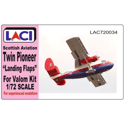 1:72 Scottish Aviattion Twin Pioneer - Landing Flaps (for Valom Kits)