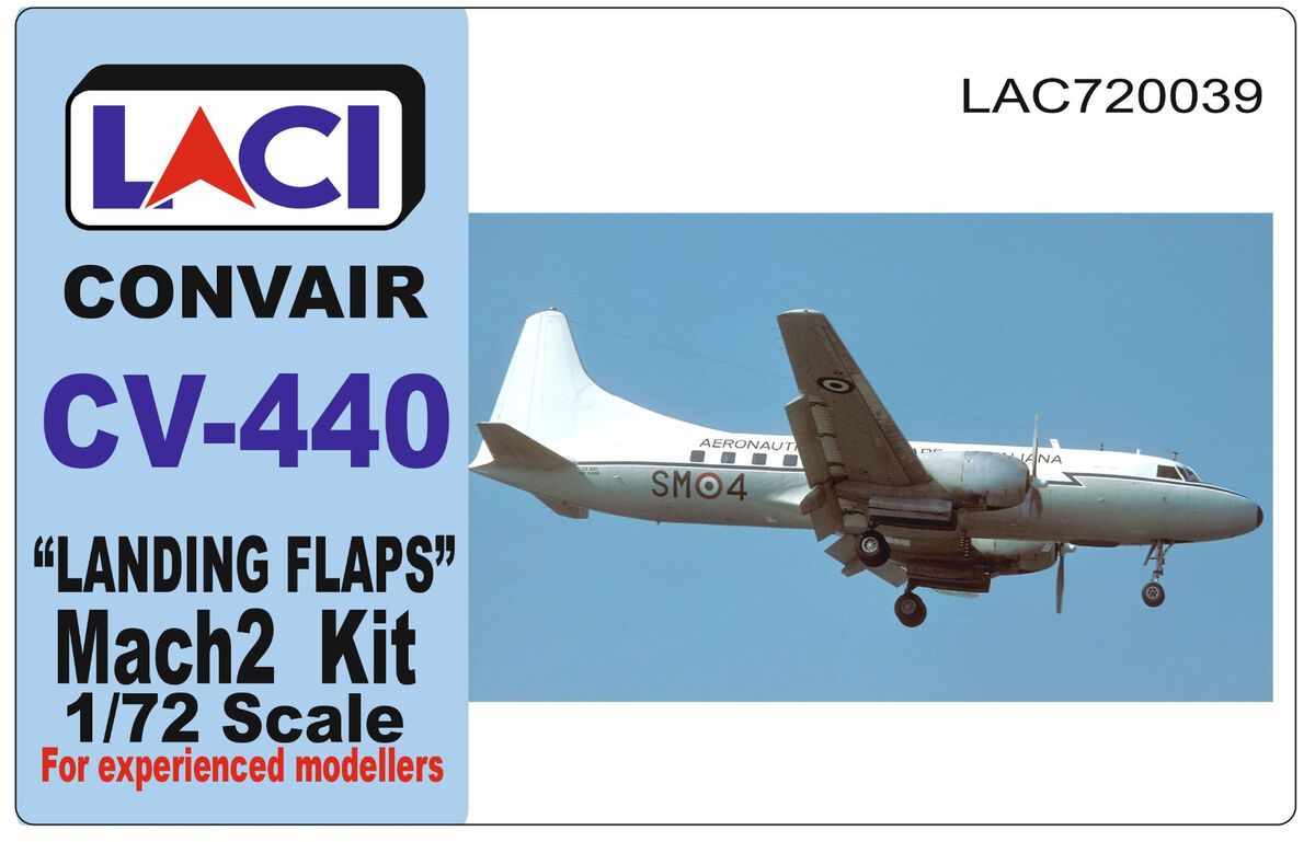 1:72 Convair CV 440 - Landing Flaps (for Mach 2 Kits)
