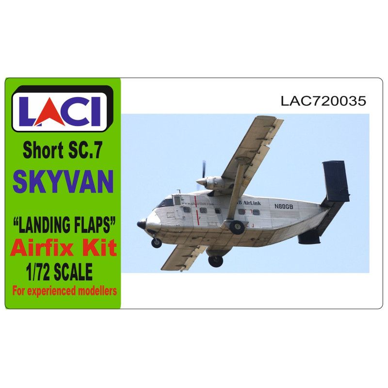 1:72 Short Skyvan - Landing Flaps (for Airfix Kits)