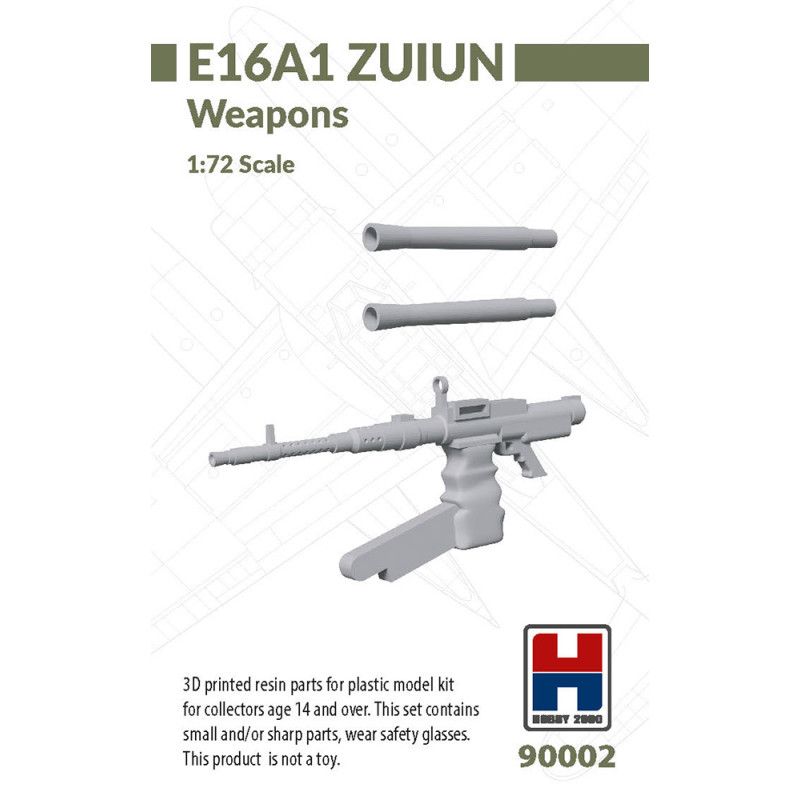 1:72 E16A1 Zuiun Weapons
