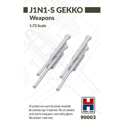 1:72 J1N1-S Gekko Weapons