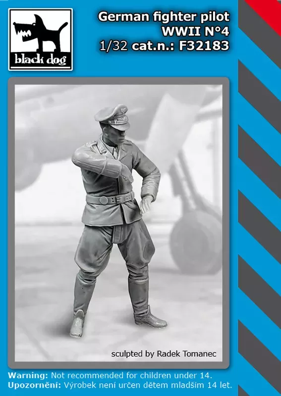 1:32 German fighter pilot WW II N°4