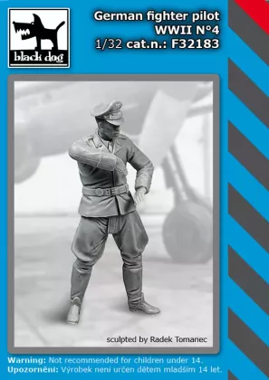 1:32 German fighter pilot WW II N°4
