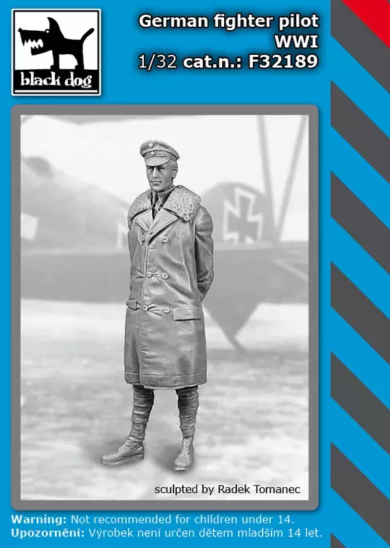 1:32 German fighter pilot WWI N°2