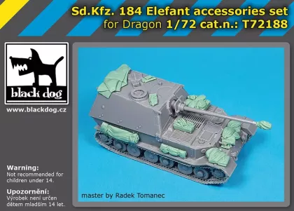1:72 Sd.Kfz. 184 Elefant accessories set