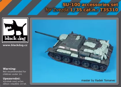 1:35 Su-100 accessories set