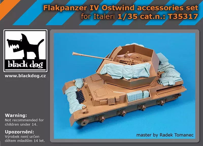 1:35 Flakpanzer IV Ostwind accessories set