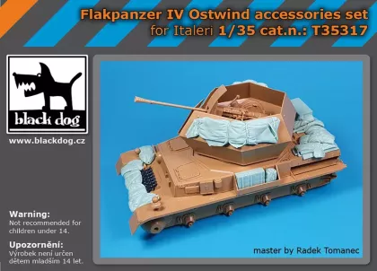 1:35 Flakpanzer IV Ostwind accessories set
