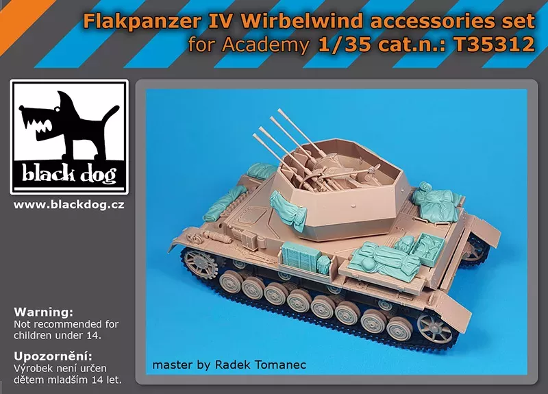 1:35 Flakpanzer IV Wirbelwind accessories set