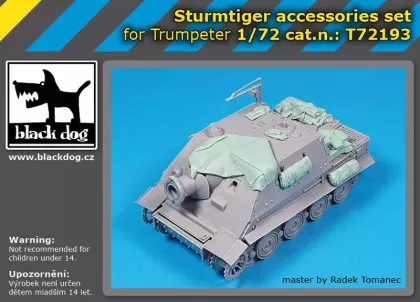 1:72 Sturmtiger accessories set