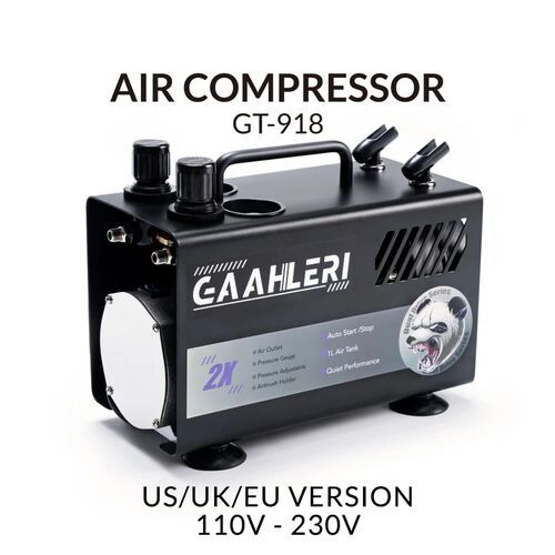 Dual Drive Series Airbrush Kit Compressor GT-918 (EU ONLY)