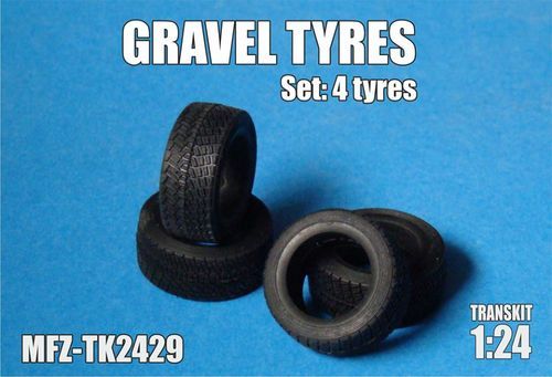1:24 16'' Gravel Tyres 4pcs