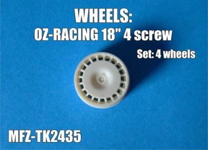 1:24 18'' OZ-Racing Wheels 4 Screw