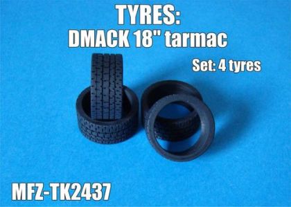 1:24 Dmack Tyres 18'' Tarmac