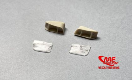 1:24 Ford Sierra Cosworth 4x4 Front Lights (For D.Modelkits)