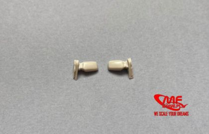 1:24 Ford Sierra Cosworth 4x4 Side Mirrors (For D.Modelkits)