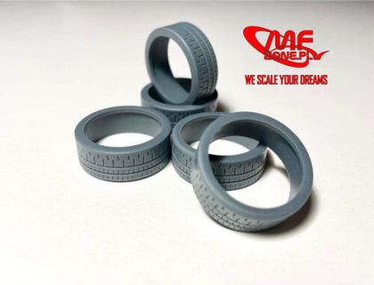 1:24 Hankook Z215 Tyres For Belkits (5 pcs)