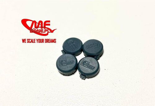 1:24 CIBIE Rally Halogens 9mm (4pcs)