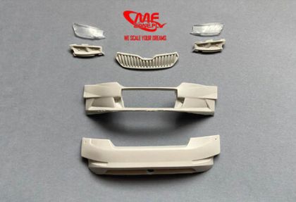 1:24 Skoda Fabia Rally2 Evo Conversion Set (Conversion From R5 To Rally2 Evo) (For IXO)