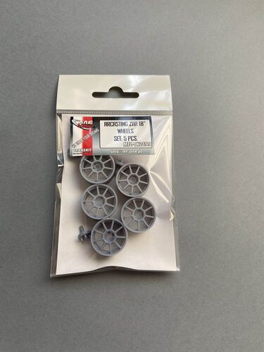 1:24 Arcasting ZAR 18'' Wheels Set (5pcs)