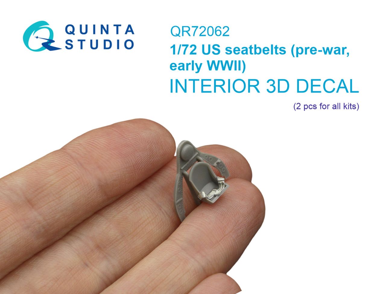 1:72 US Seatbelts, Pre-war - early WWII (for all kits)