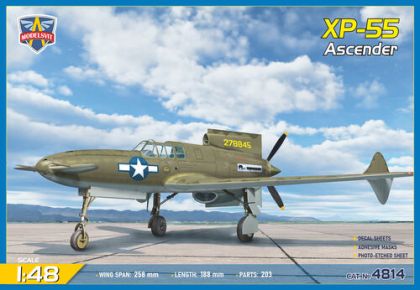 1:48 Curtiss XP-55 Ascender (1st prototype)