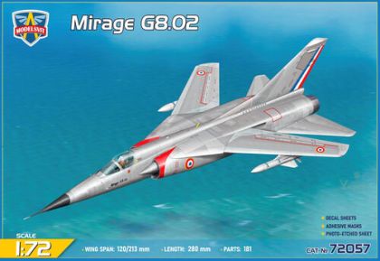1:72 Dassault Mirage G8 02 - Variable-Geometry Fighter