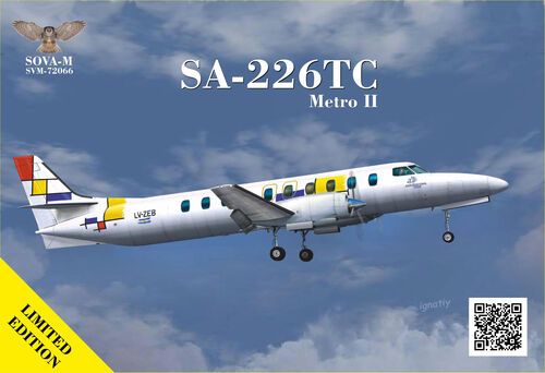 1:72 SA-226TS Regional Airliner