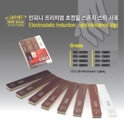 Sanding Stick 220 / 400 / 600 / 800 / 1000 / 1500 / 2500 and 4000 (8 in 1)