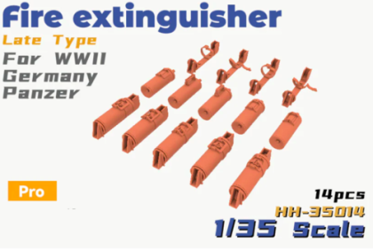 1:35 Fire Extinguisher Late Type For WWII Germany Panzer