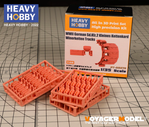 1:35 WWII German Sd.Kfz.2 Kleines Kettenkard Winerketten Tracks