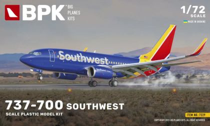 1:72 737-700 Southwest
